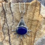 an image of a Lapis-Lazuli & Sterling Silver Pendant