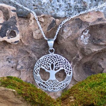 an image of a Sterling Silver Celtic Tree of Life Pendant