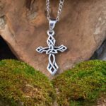 Petite Sterling Silver Celtic Cross Pendant - GLE-Good Living Essentials