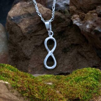 Sterling Silver Infinity Pendant