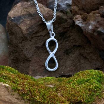 an image of a Sterling Silver Infinity Pendant