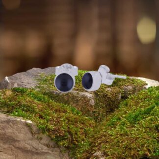 An image of a pair of Very Petite Classic Black Onyx Sterling Silver Stud Earrings