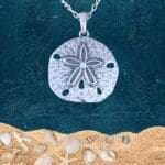 an image of a Sterling Silver Sand Dollar Pendant