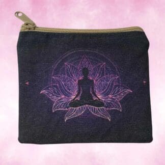 Yoga Lotus Coin Purse