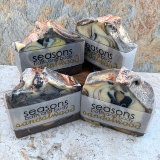 Handcrafted Natural Sandalwood Soap