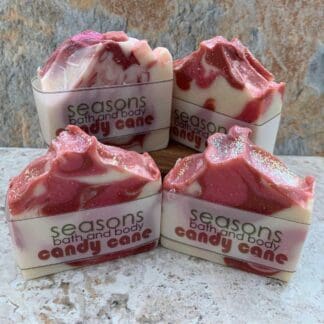 Candy Cane Natural Soap