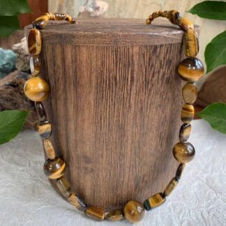 Mixed Tiger's Eye Beaded Necklace