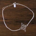 an image of aSterling Silver Celtic Knot Bracelet