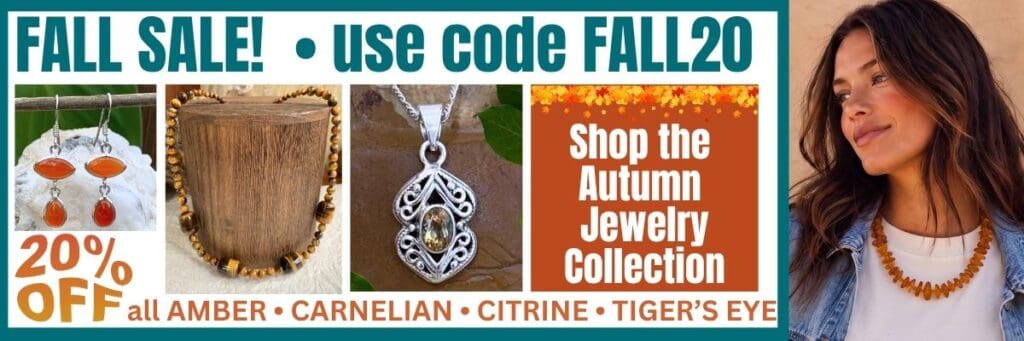 Shop the Fall Sale of our Autumn Jewelry Collection