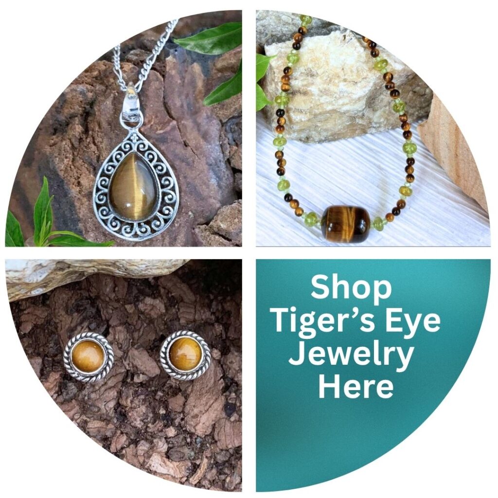 Shop our Tiger's Eye Jewelry Collection